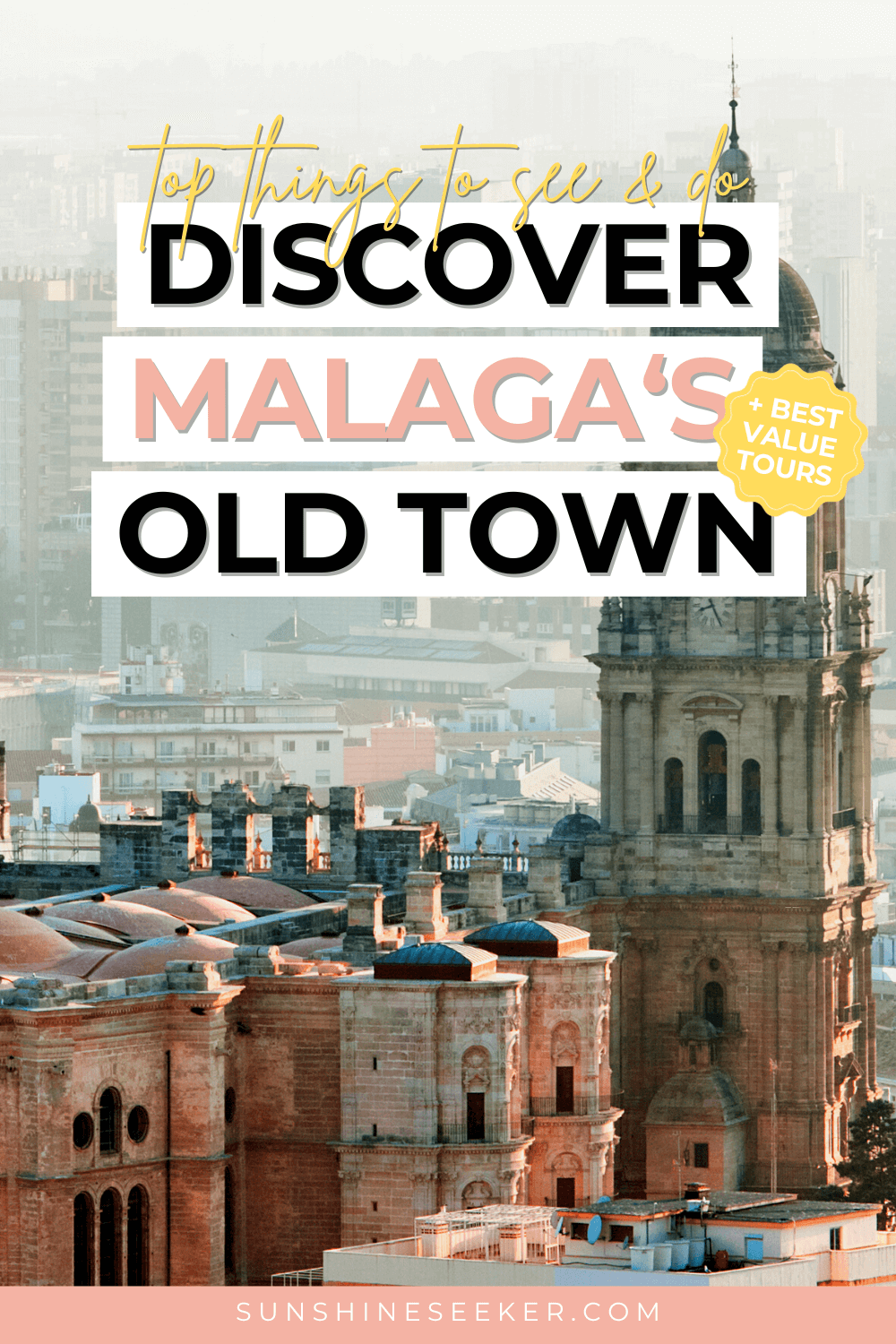A complete guide to Malaga Old Town. Top things to see and do, best restaurants and my favorite guided tours you can't miss in Malaga, Spain!