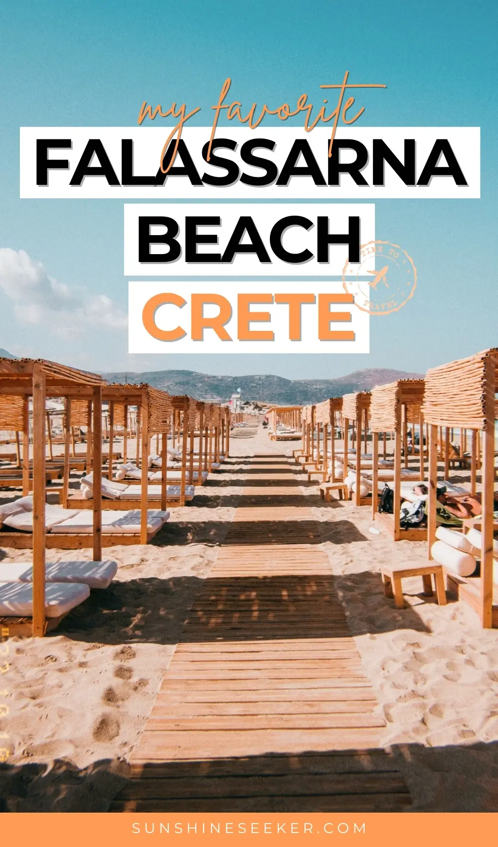 Click through for a complete guide to Falassarna Beach in Crete. Falasarna is my favorite beach on the island and a must on any Crete itinerary.