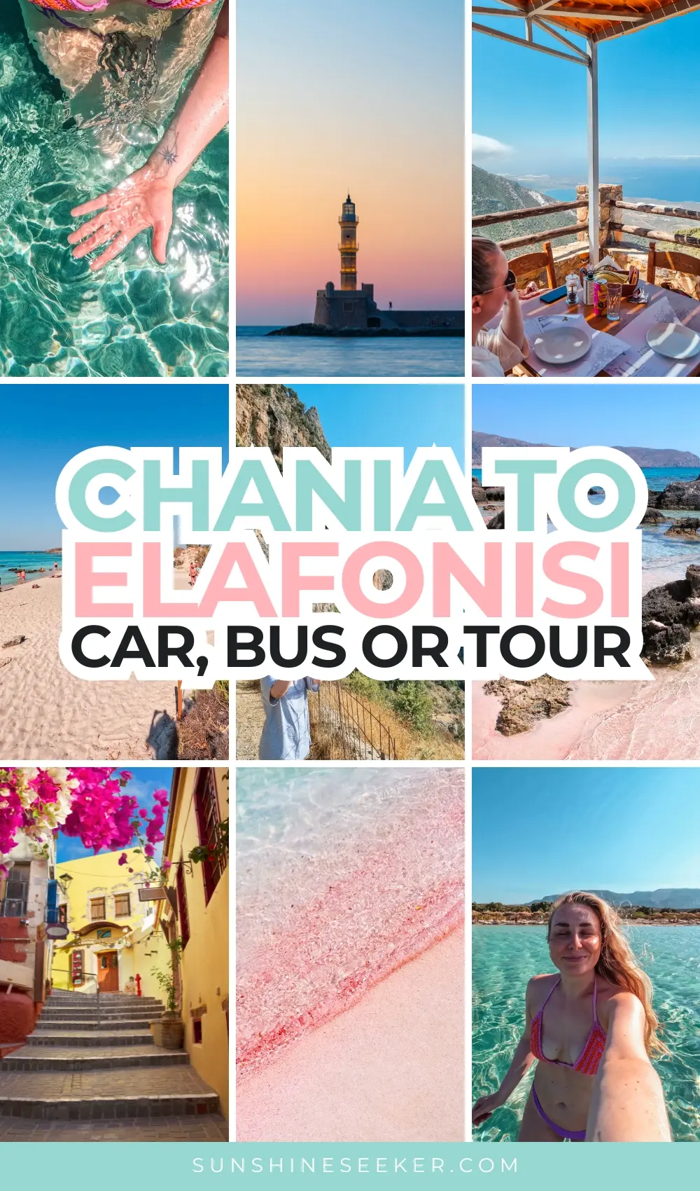 Click through for a complete guide on how to get from Chania to Elafonisi Beach in Crete. It includes every transportation option for every budget. Falasarna and Chania to Elafonisi.