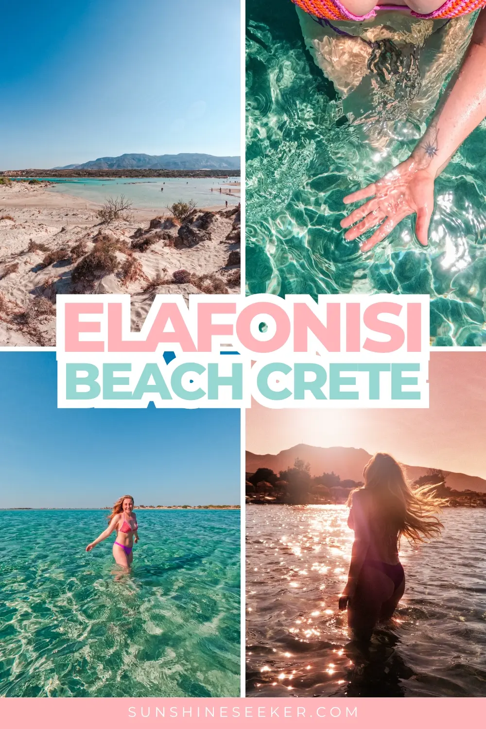 Click through for a complete guide to the stunning pink Elafonisi Beach in Crete. This is everything you need to know before visiting Elafonissi Beach.