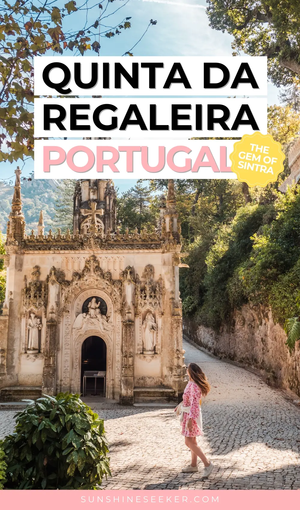 Click through for a complete guide to visiting Quinta da Regaleira, the most beautiful palace in Sintra Portugal.