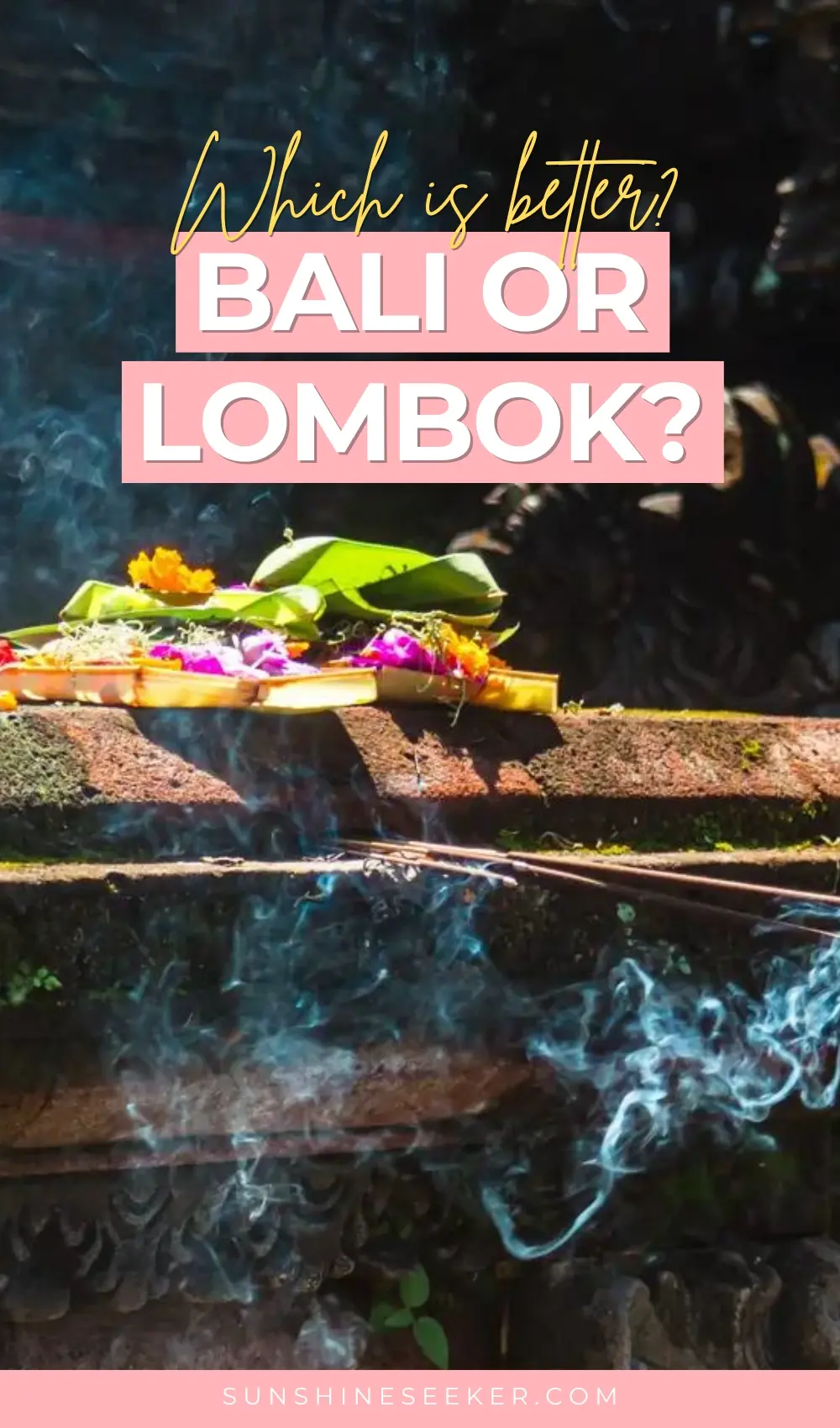 Is Bali or Lombok the better choice for your holiday? Click through for a complete comparison and my personal favorite after 15 years of travel in Bali and Lombok.
