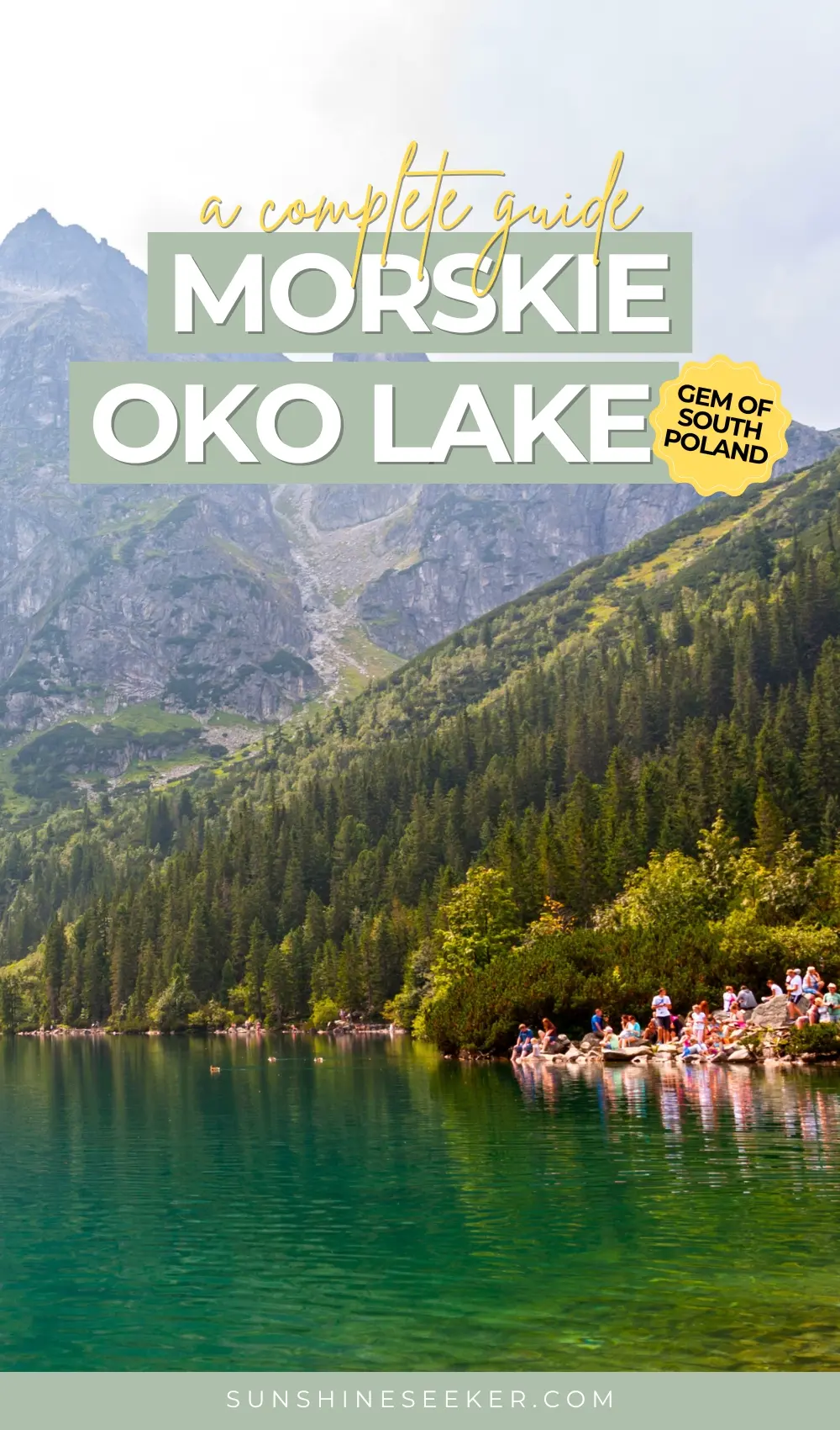 Everything you need to know about the hike to Morskie Oko, Poland's most beautifuk lake. Visit from Zakopane or Krakow. 