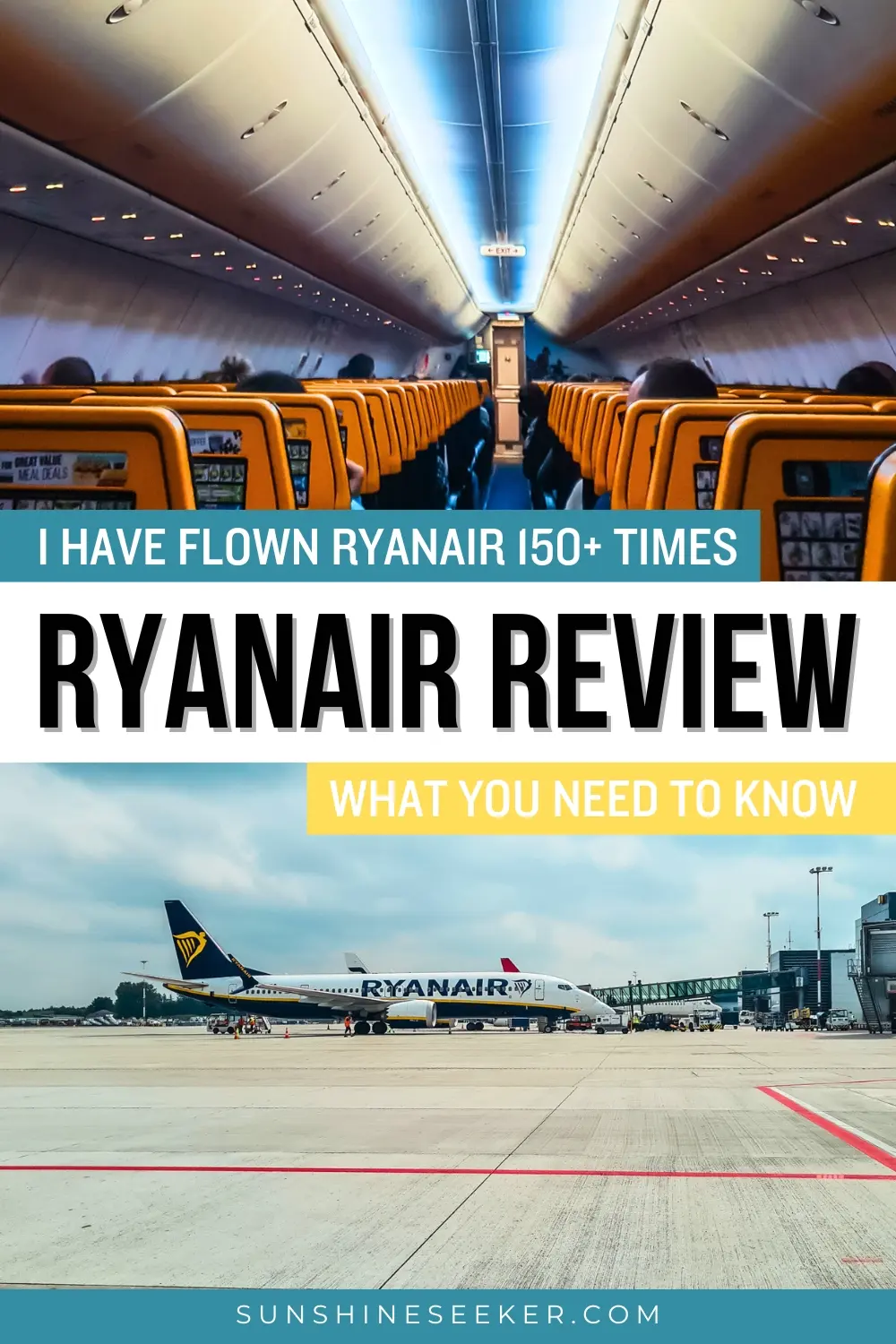 My honest opinion after flying Ryanair more than 150+ times. Complete Ryanair review - How to best book and enjoy a Ryanair flight.