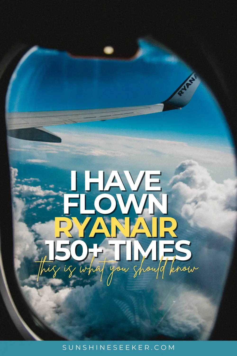 Click through for my experience flying Ryanair more than 150+ times. How I fly around Europe for under €50 with Ryanair. Best European budget airline review.