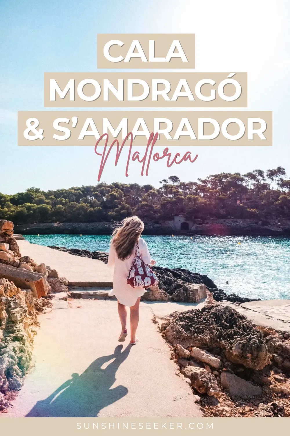 Discover the two best beaches in Mallorca - Cala Mondrago and Cala S'Amarador. You'll find them both in Mondrago Natural Park on Mallorca's southeast coast. A favorite among locals in Mallorca.