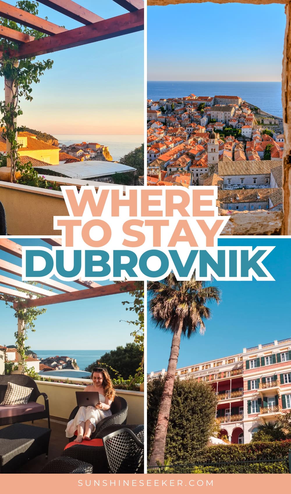 Wondering where to stay in Dubrovnik? Click through for a list of the best neighborhood with hotel and apartment recommendations. I think I found the best apartment in Dubrovnik with incredible views of the Old Town. Dubrovnik accommodation.