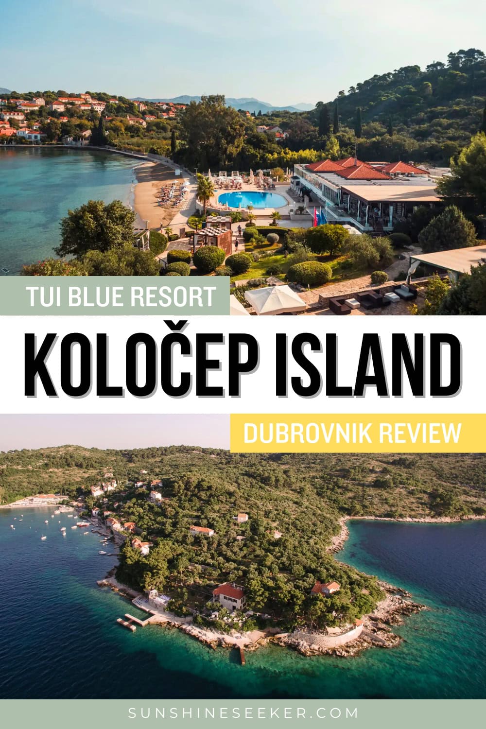 Review: TUI BLUE Kalamota Island Resort Kolocep Island Dubrovnik. One of the best places to stay in Dubrovnik. All-inclusive resort Dubrovnik Croatia.