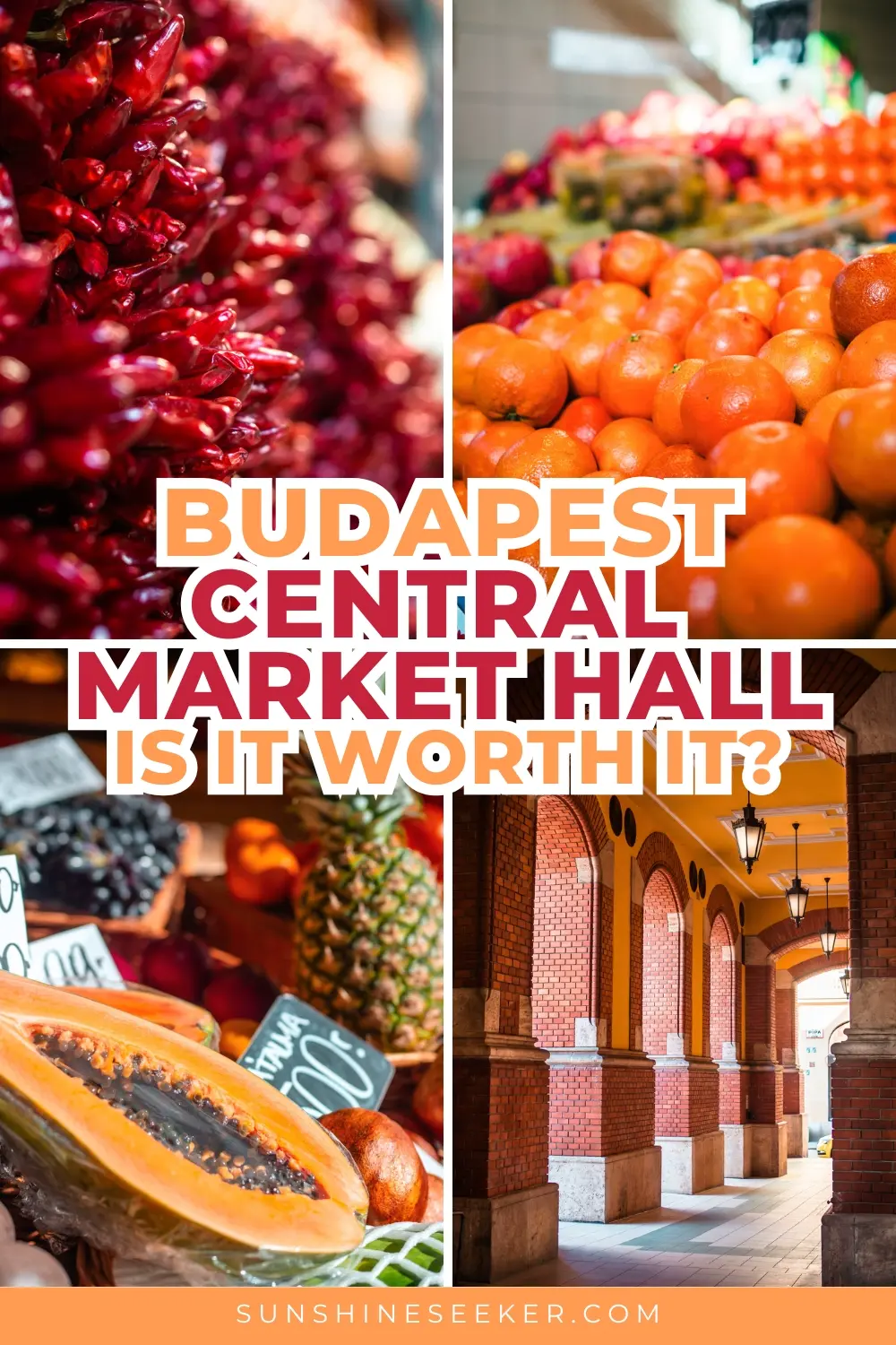 Is the Central Market Hall in Budapest worth visiting? Click through for a complete guide to visiting one of Budapest's most popular attractions + the most common scams to avoid at Budapest Central Market Hall.