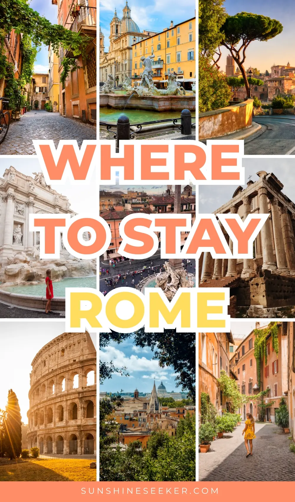 Are you wondering where to stay in Rome? The city is big with many different areas, so it can be hard to choose. Click through for a list of the best areas to stay in Rome for first-timers. Including the best apartments and hotels for every budget.