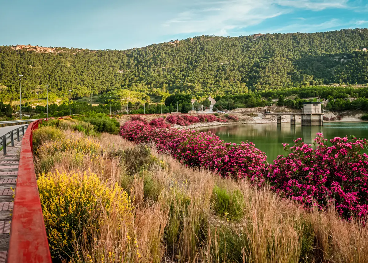 Embalse del Mayes close to Ricote Valley in Murcia.