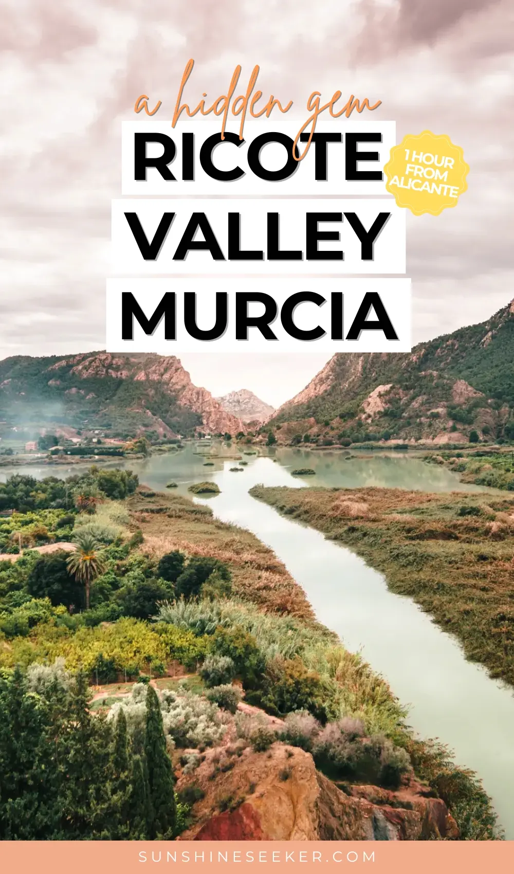 Don't miss this hidden gem just 1 hour from Alicante and Torrevieja. Ricote Valley in Murcia is a must on any Spain Bucket List. It is a paradise for hiking and cycling away from the tourist crowds. Click through to discover Valle de Ricote.