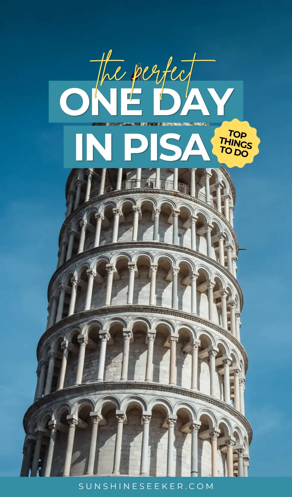 Click through for the perfect one day in Pisa itinerary. Discover the best things to do, including the Leaning Tower and the Botanical Garden + how to get around Pisa, Italy.