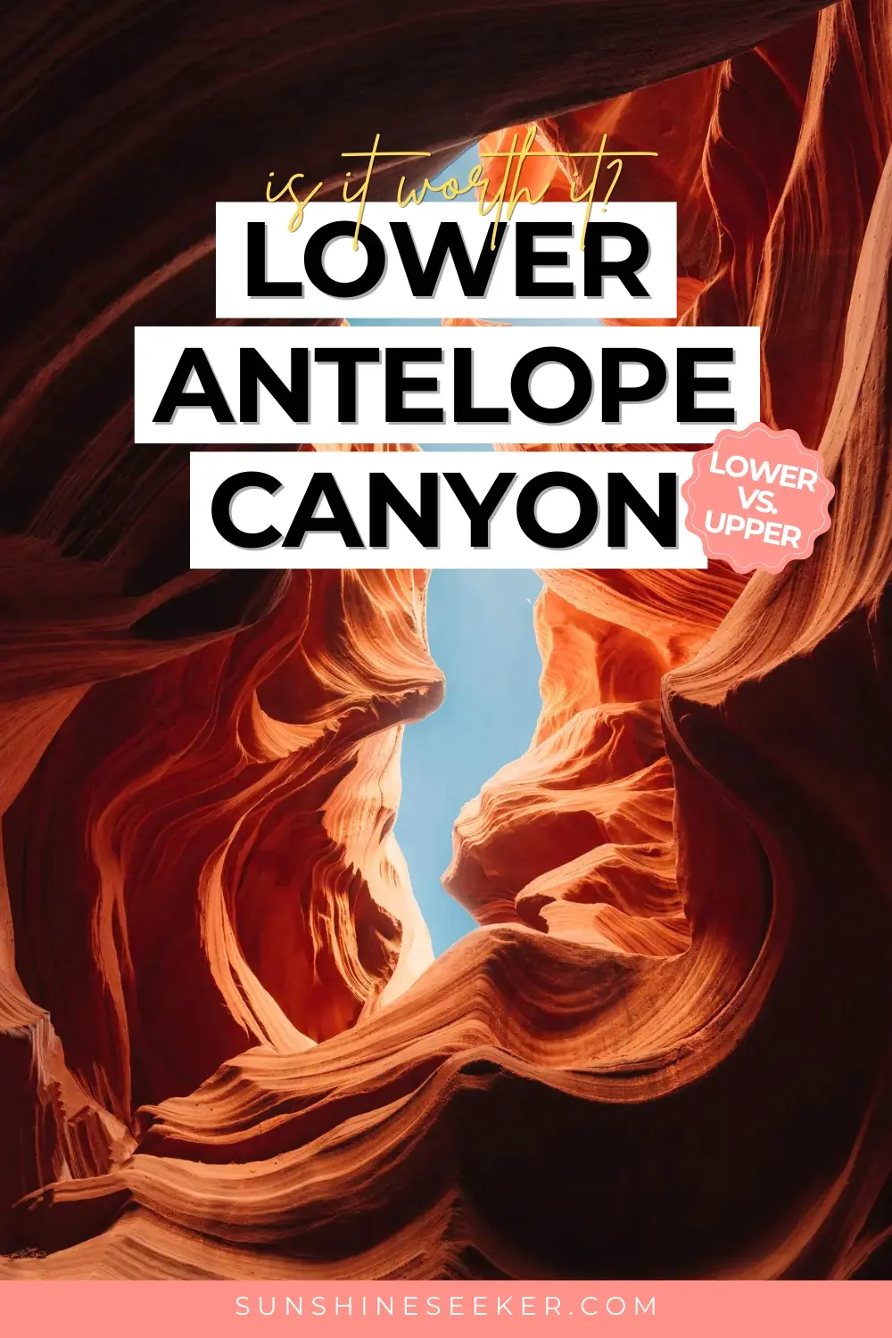 Is a Lower Antelope Canyon tour still worth it? Click through to see what the tour was really link. including an overview of the different canyon areas, Lower, Upper Antelope Canyon and Antelope Canyon X. One of the top things to do in Arizona.