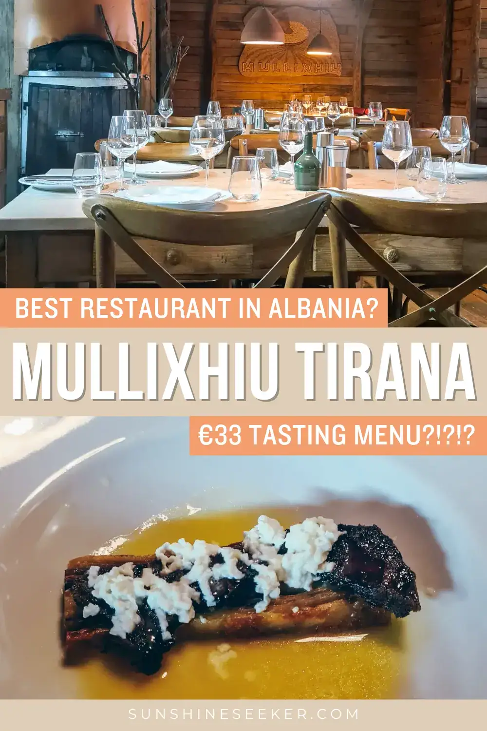 Is the 7-course tasting-menu at Mullixhiu one of the top things to experience in Tirana, Albania? Click through for a review of my experience and whether or not Mullixhiu is one of the best restaurants in Tirana.
