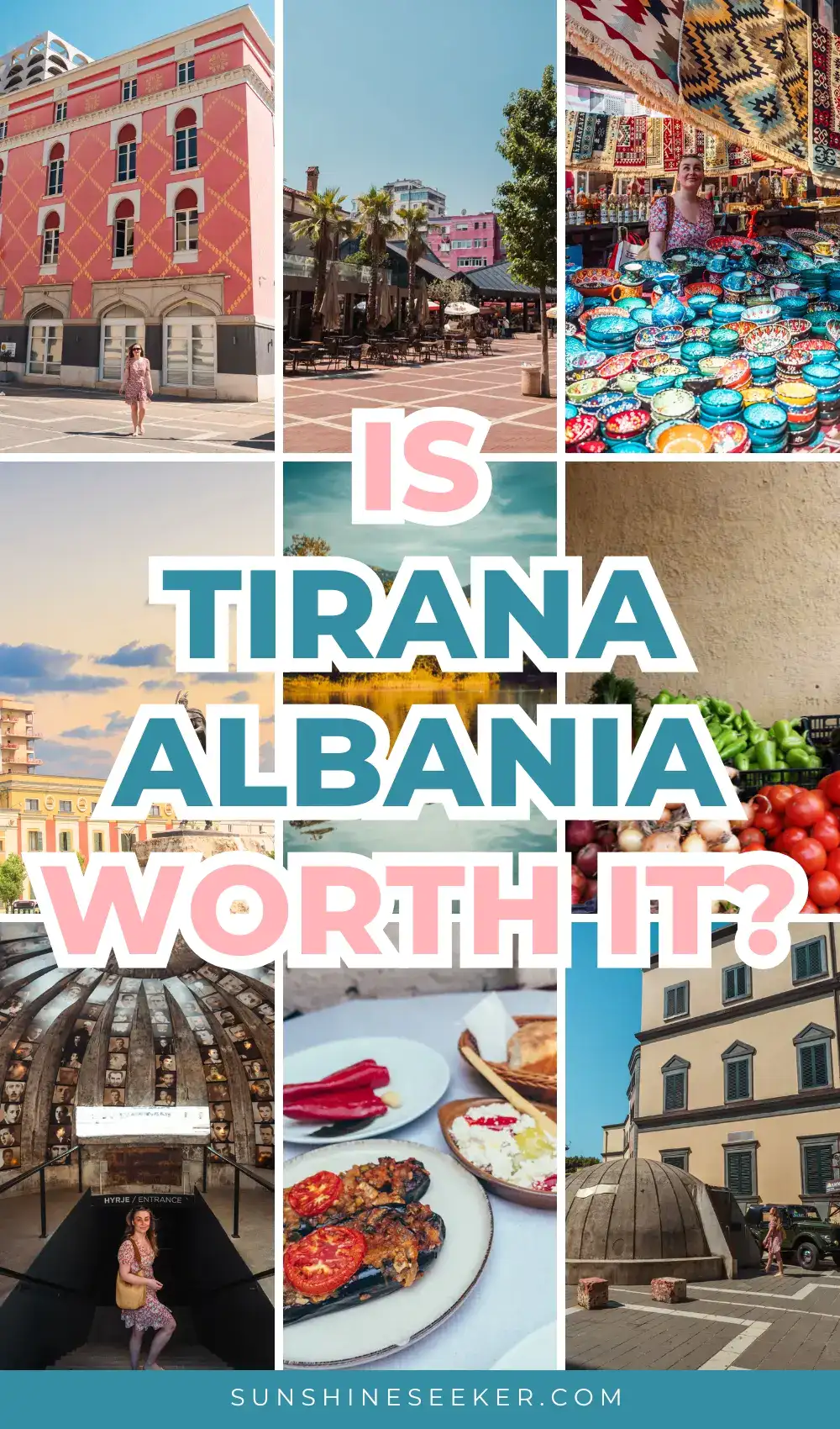 Is Tirana worth visiting? Here's everything you need to know before adding Albania's capital to your itinerary &mdash; what to see, where to eat, how long to stay, and whether Tirana is really worth your time. Tirana Travel Guide │ Tirana Albania │ Albania Travel │ Is Tirana Worth Visiting │ Things to Do in Tirana │ Visiting Albania │ Tirana Itinerary │ Europe Hidden Gems