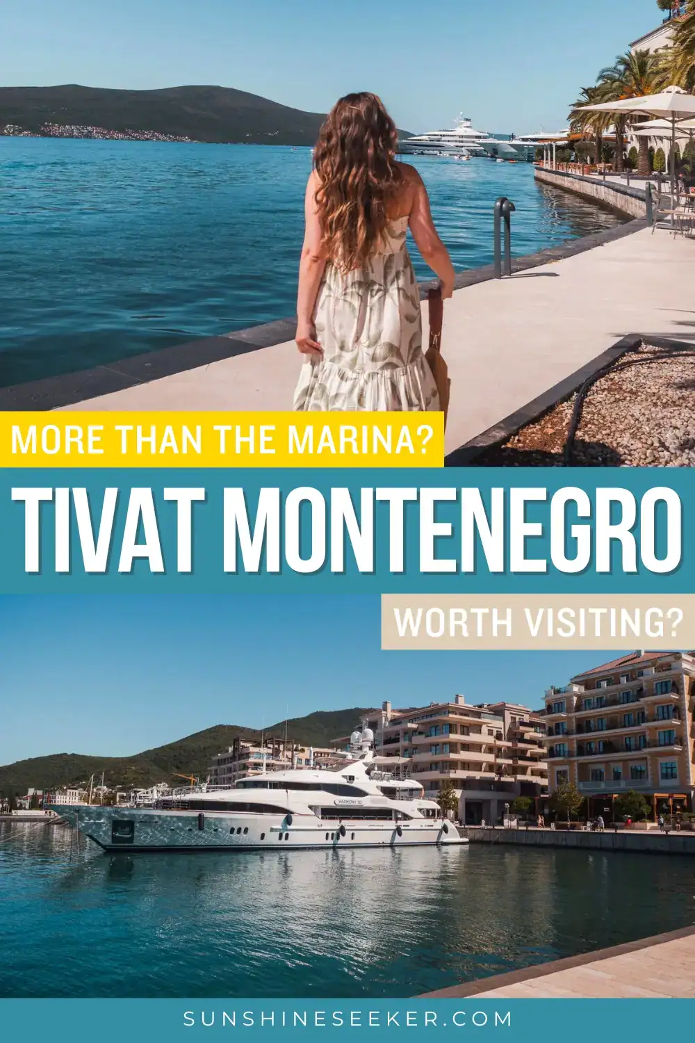 Wondering if Tivat, Montenegro is worth visiting? Here are the pros and cons — from Porto Montenegro’s luxury yachts to nearby day trip options. Find out if Tivat is right for you │ Montenegro travel tips │ Porto Montenegro │ is Tivat worth visiting │ Balkans travel