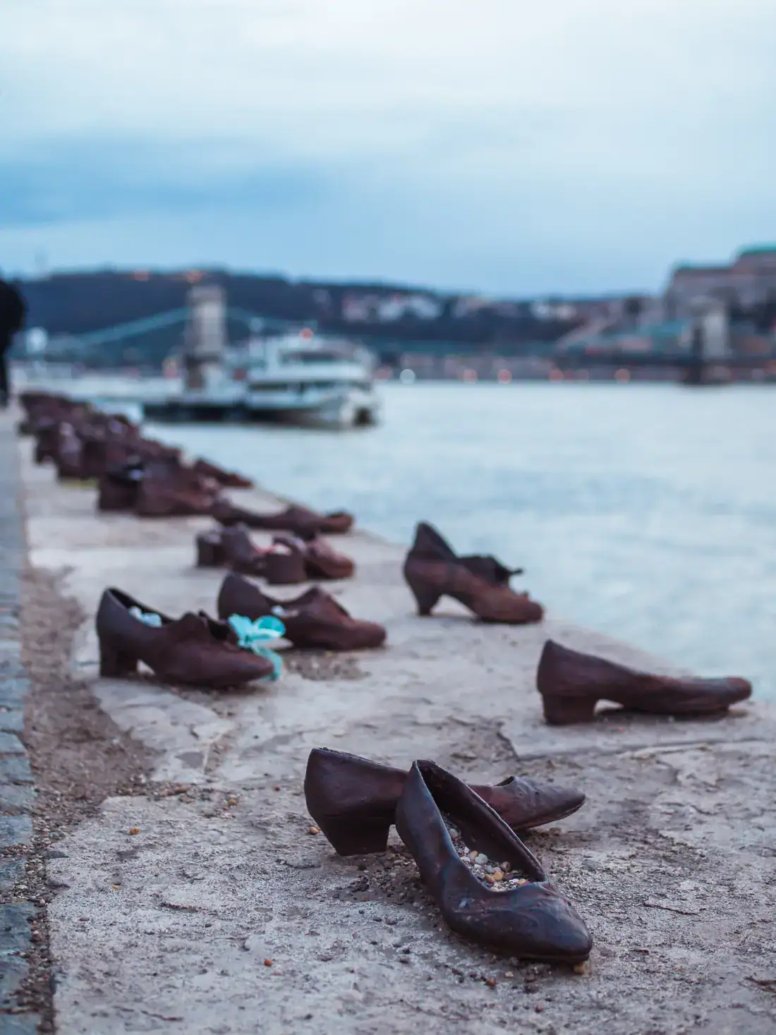 60 pairs of metal shoes on the Danube bank, a memorial, and a must see during your 3 days in Budapest.