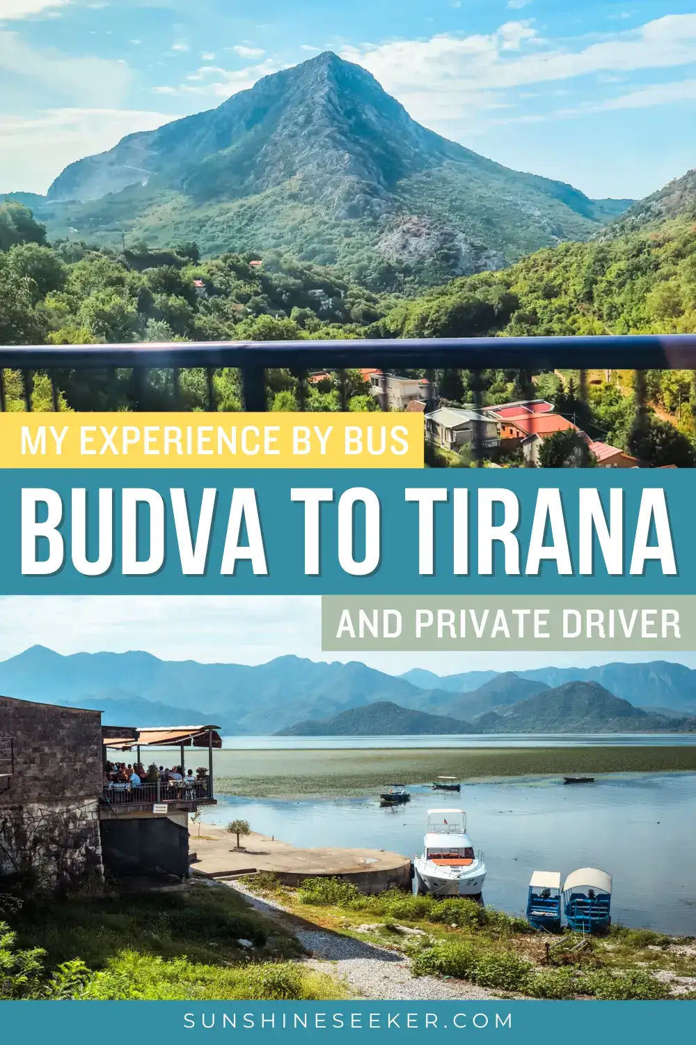 Budva to Tirana: How to Travel Between Montenegro and Albania
Everything you need to know &mdash; bus vs private driver, border crossing tips, travel time, and my honest experience on this scenic Balkan route.
Montenegro travel │ Albania travel │ Border crossing │ Bus travel tips