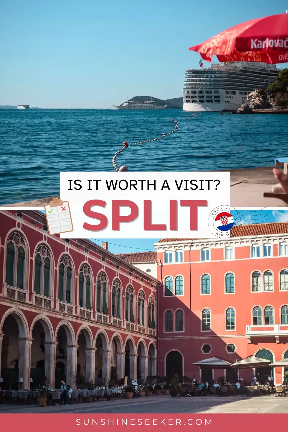 Split looks dreamy&hellip; but is it actually for you? Is Split worth visiting? I share what I loved and what I didn&rsquo;t, so read this before visiting one of Croatia&rsquo;s most popular cities.