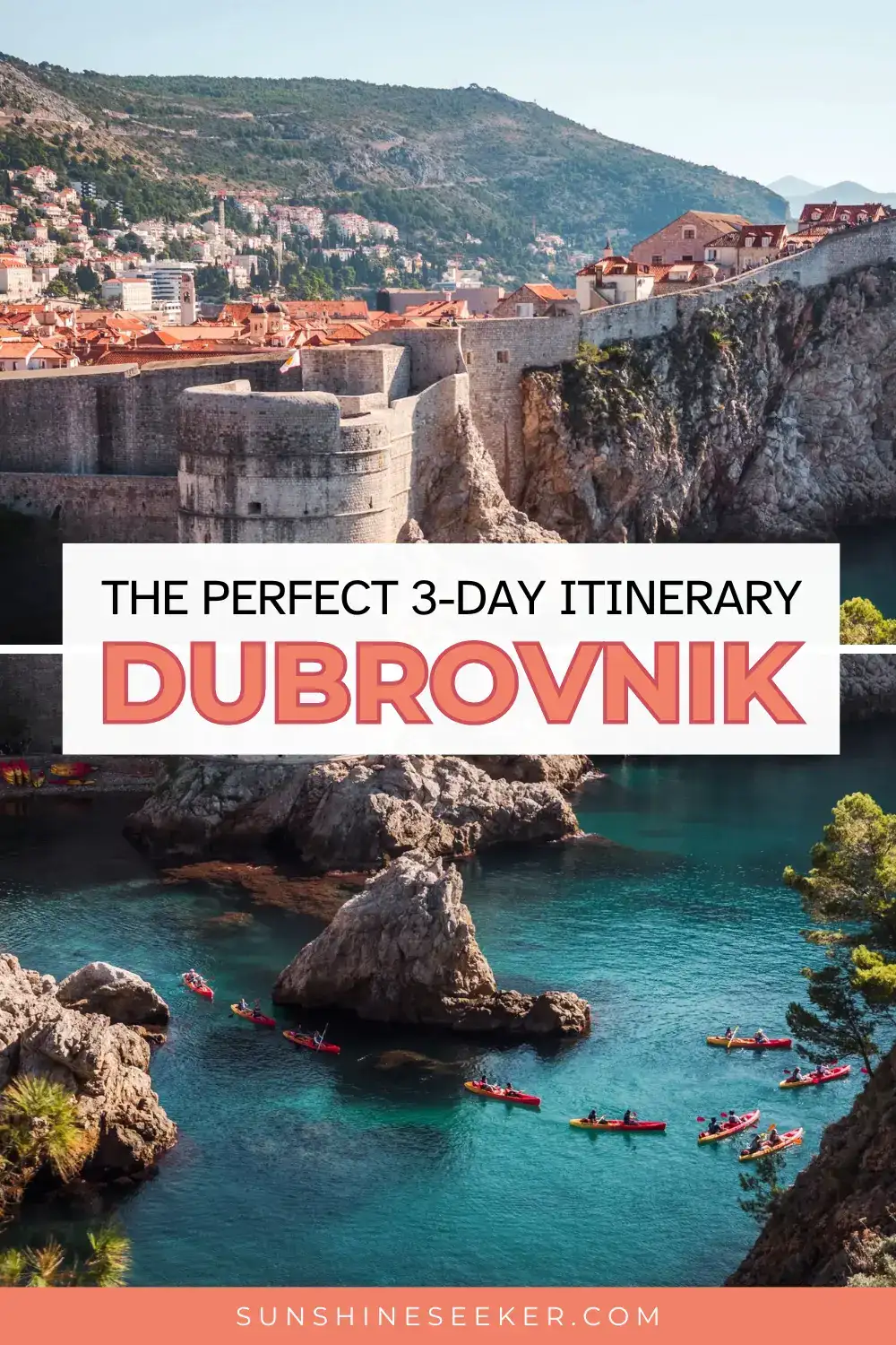 First time in Dubrovnik? This 3-day itinerary covers the Old Town, city walls, beaches, island hopping, sunset bars, and hidden photo spots — without feeling rushed. Save this guide for your Croatia trip. The perfect Dubrovnik itinerary for first-timers.