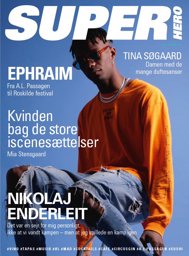 SUPERHERO Magazine Edition 4, Nikolaj Enderleit, Rosegold, Ephraim, Mia Stensgaard, Vinbaren Kolding