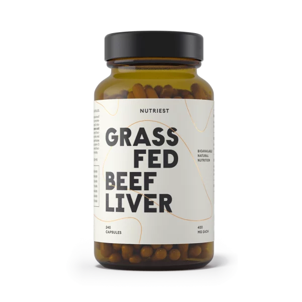 grass fed desiccated beef liver supplement 1