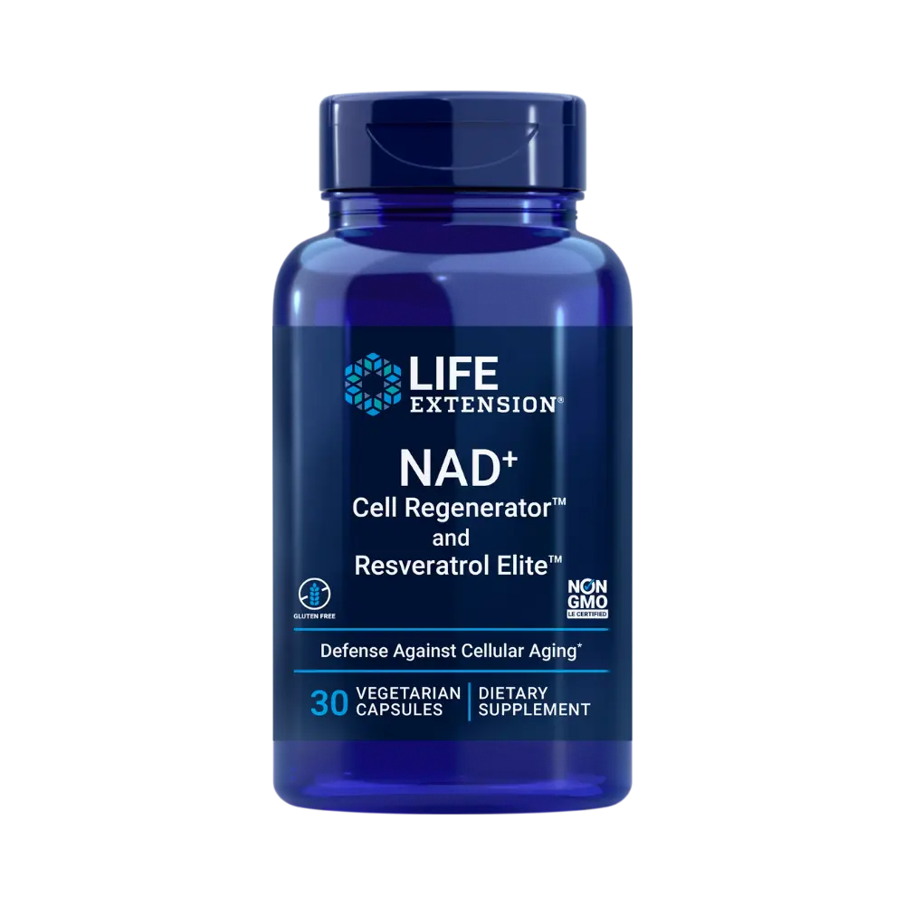 Life Extension NAD tilskudd med Resveratrol