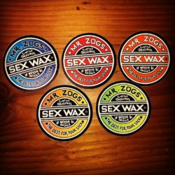 SEXWAX STICKERS 16cm i diameter