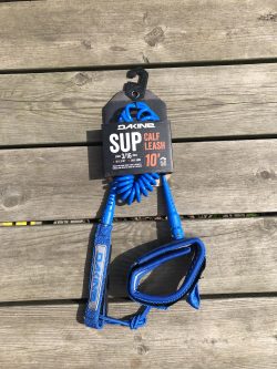 DAKINE SUP COILED LEASH ( CALF ) BLUE