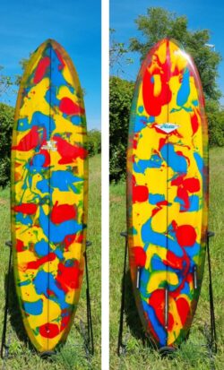 HOBIE 6’8 RETRO EGG/ RESIN SWIRL / GLOSS AND POLISH