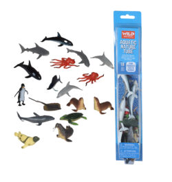 Wild Republic Aquatic Sea Creatures, 18-Piece Collection