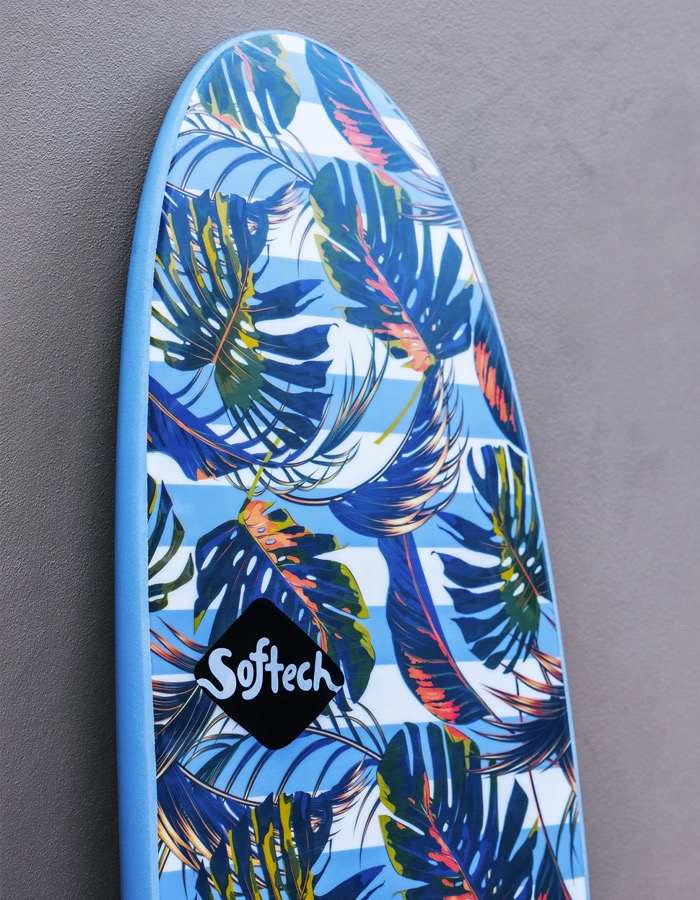 SOFTECH THE MIDDIE EPOXY SOFTBOARD FCSII TROPICAL 6'10" - Billede 8