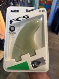FCS TRI FINS  NATURAL GLAS FLEX