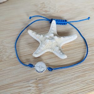 Sterling Silver Compass Bracelet