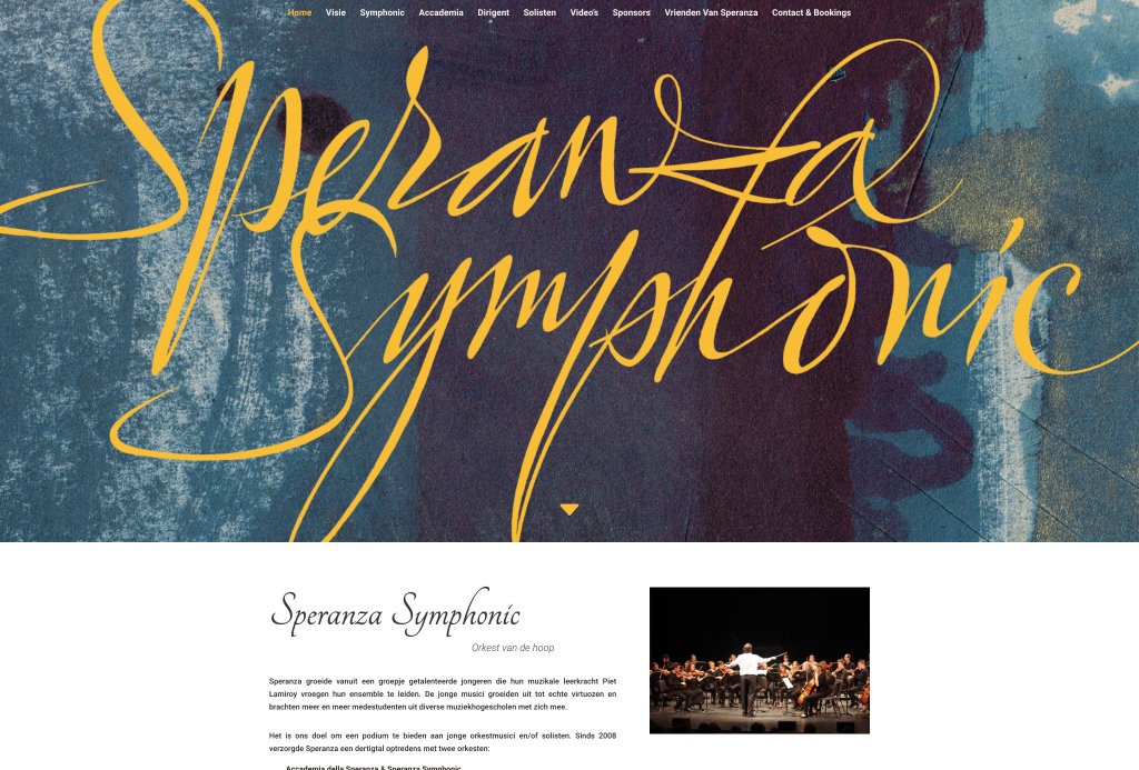Speranza Symphonic - Home