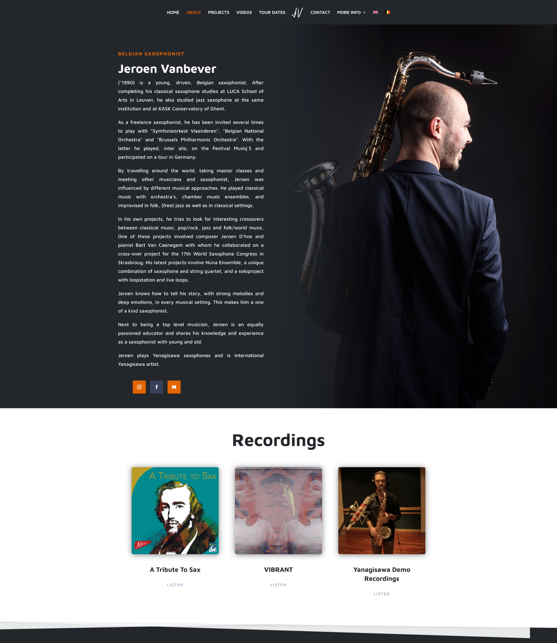 Jeroen Vanbever - Bio