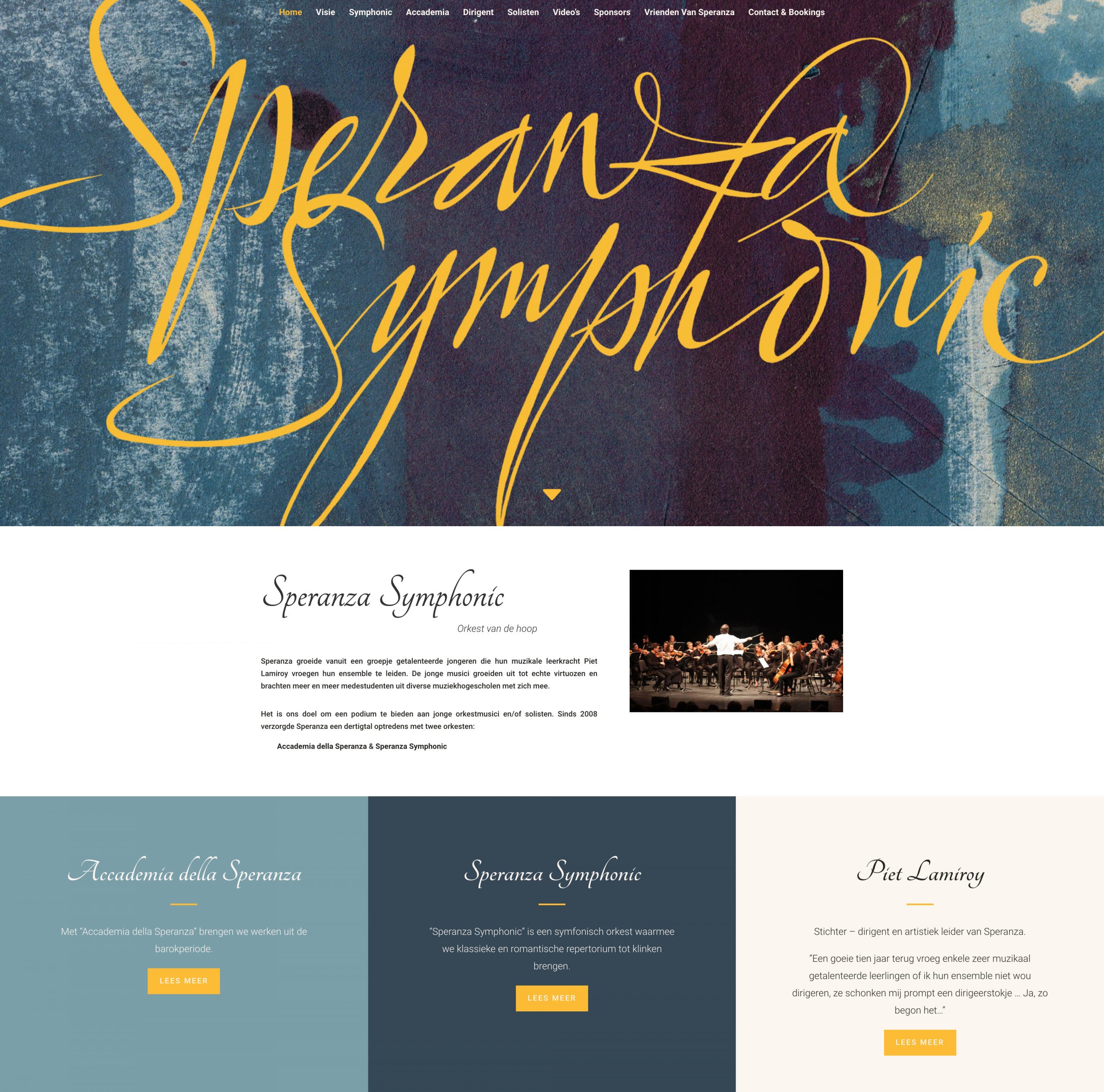 Speranza Symphonic - Home