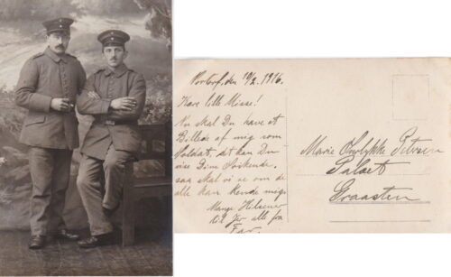 Breve fra Christian Petersen sendt fra Nortorf. Januar-Februar 1916.