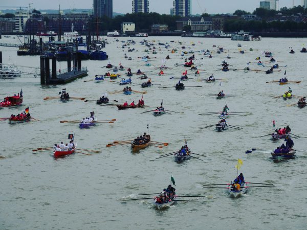 "Wow! That's a lot of boats."