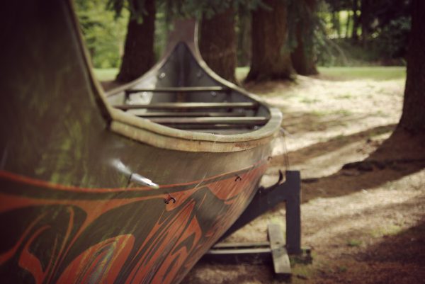 Black Eagle Canoe (Vandusen Botanical Garden)