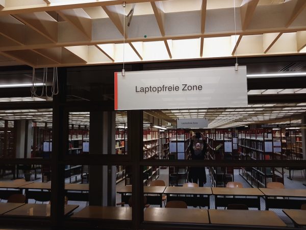 Laptopfreie Zone