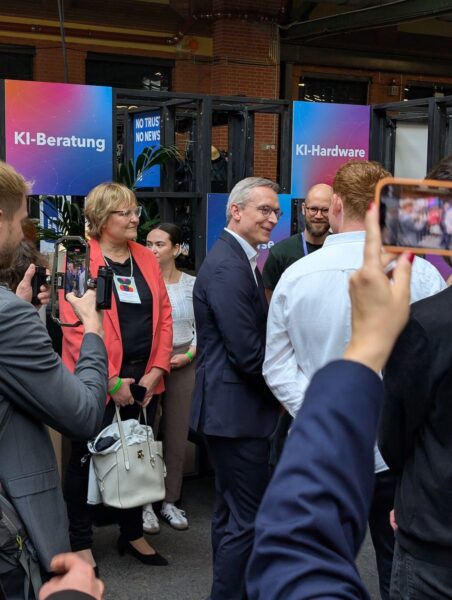 Digitalminister auf Stippvisite