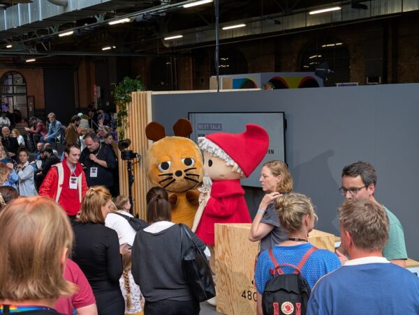 Ost-West-Begegnung auf der ARD ZDF Media Stage