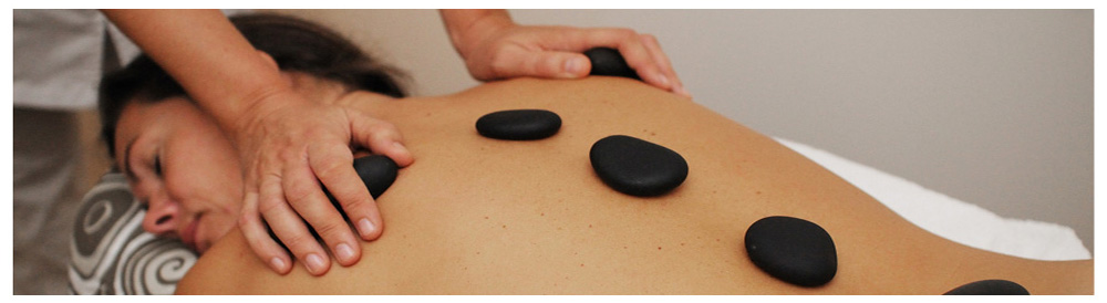 Företagsmassage, hot stone massage