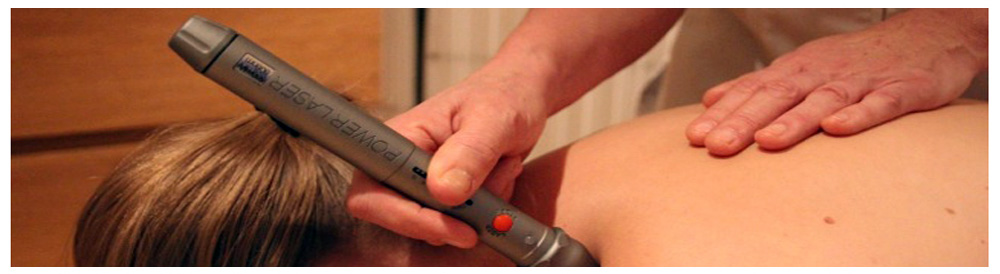 Medicinsk laser, akupunktur, massage, hot stone, djupmassage