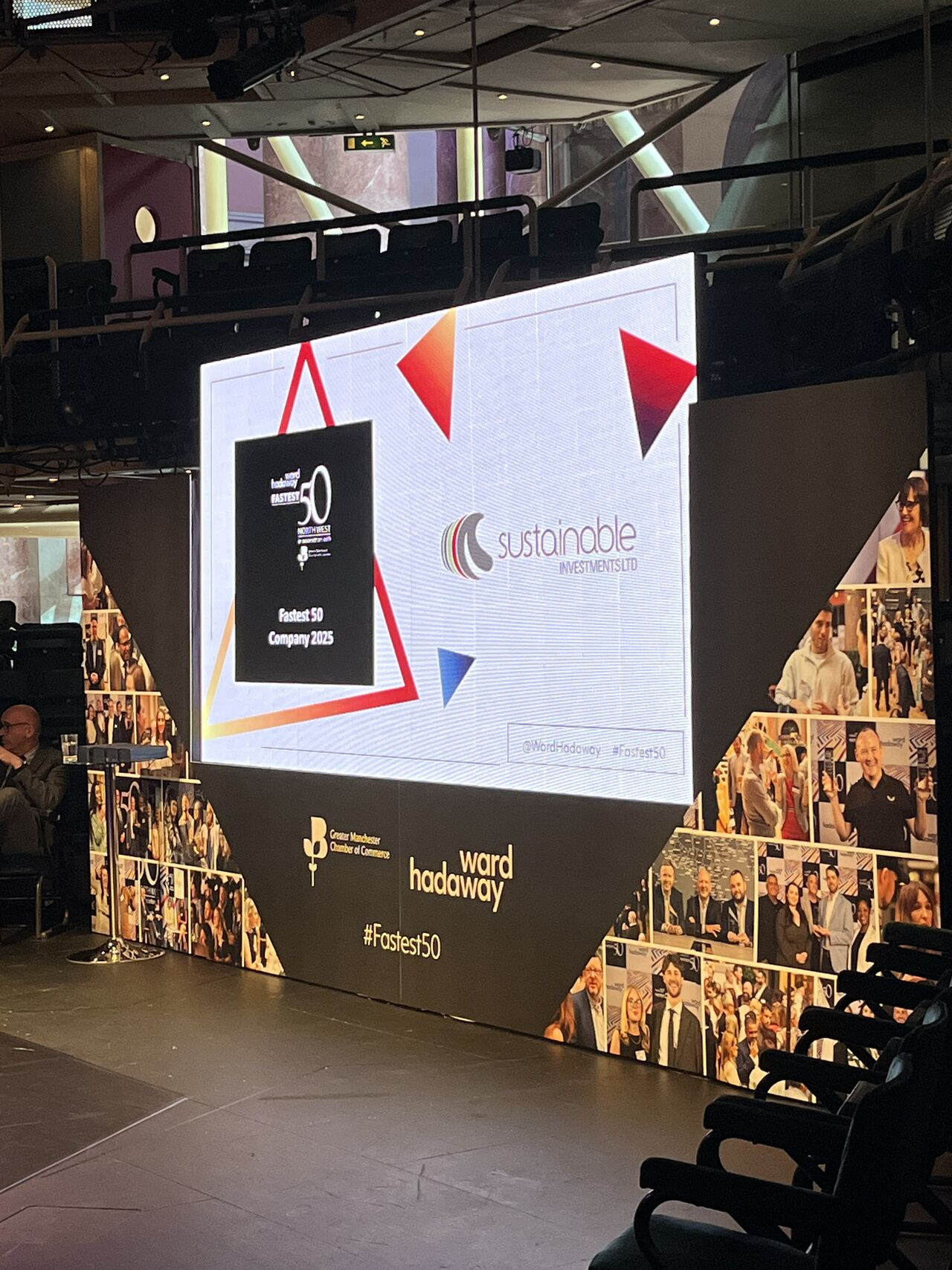 Fastest 50 Awards Sustainable Winners