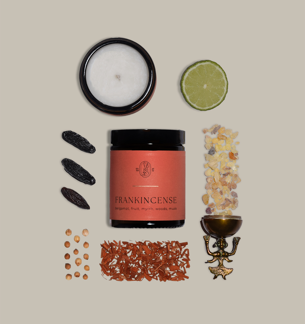 Frankincense candle shop here