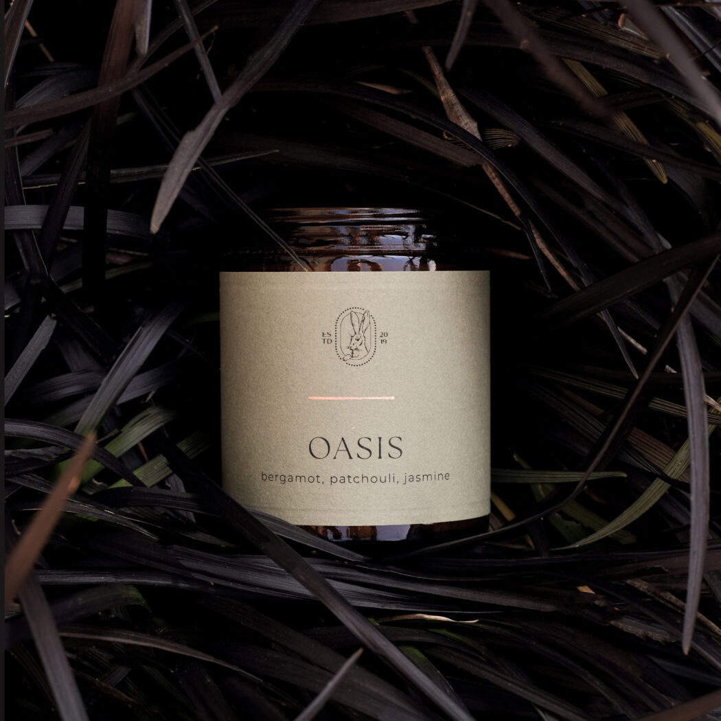 Natural wax candles