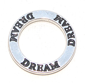 Tibetsilver affirmationsring ”Dream” 22 mm